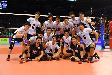 male japanese volleyball team